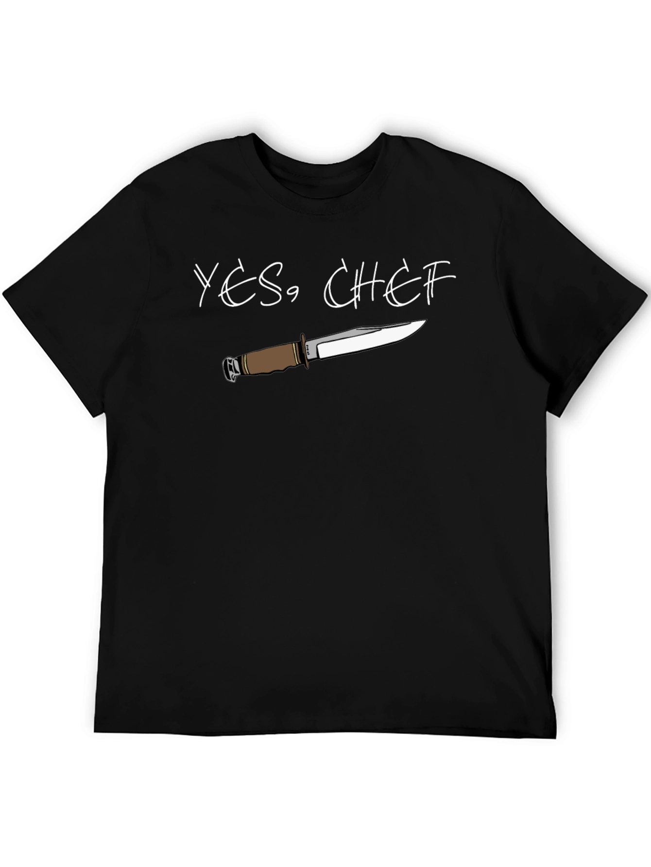 Yes Chef! Knife Graphic Tee