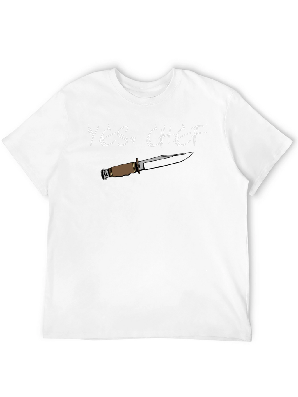 Yes Chef! Knife Graphic Tee