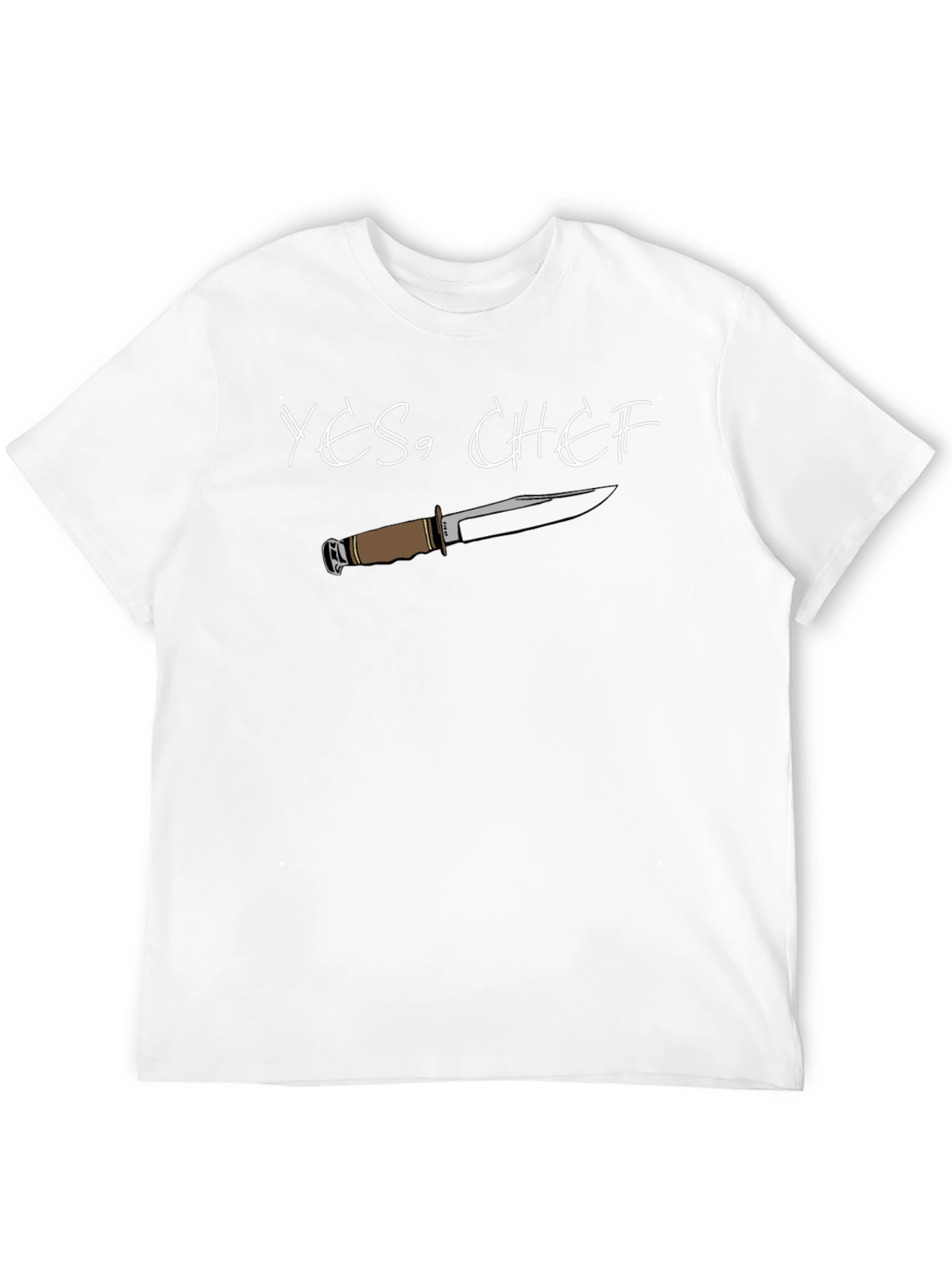 Yes Chef! Knife Graphic Tee