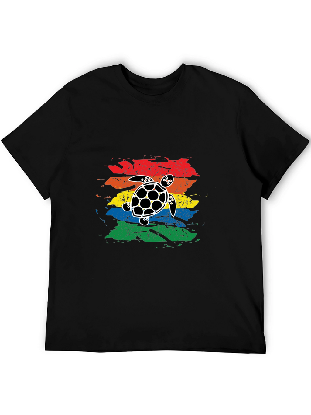 Retro Turtle Graphic T-Shirt