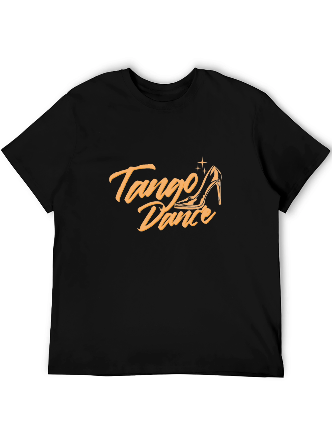Tango Dance Black Graphic Tee