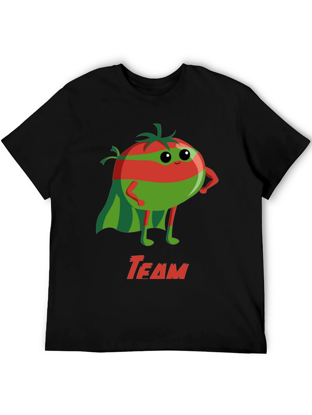 Team Tomato Superhero Graphic T-Shirt