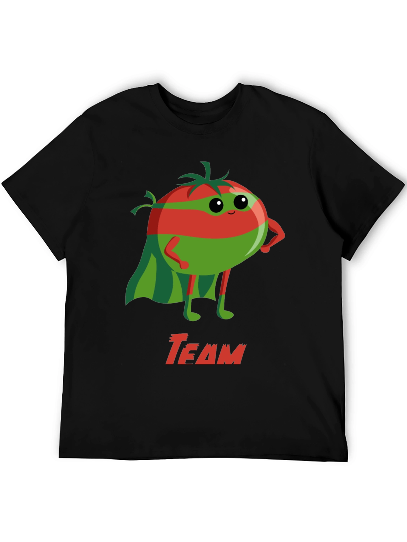 Team Tomato Superhero Graphic T-Shirt