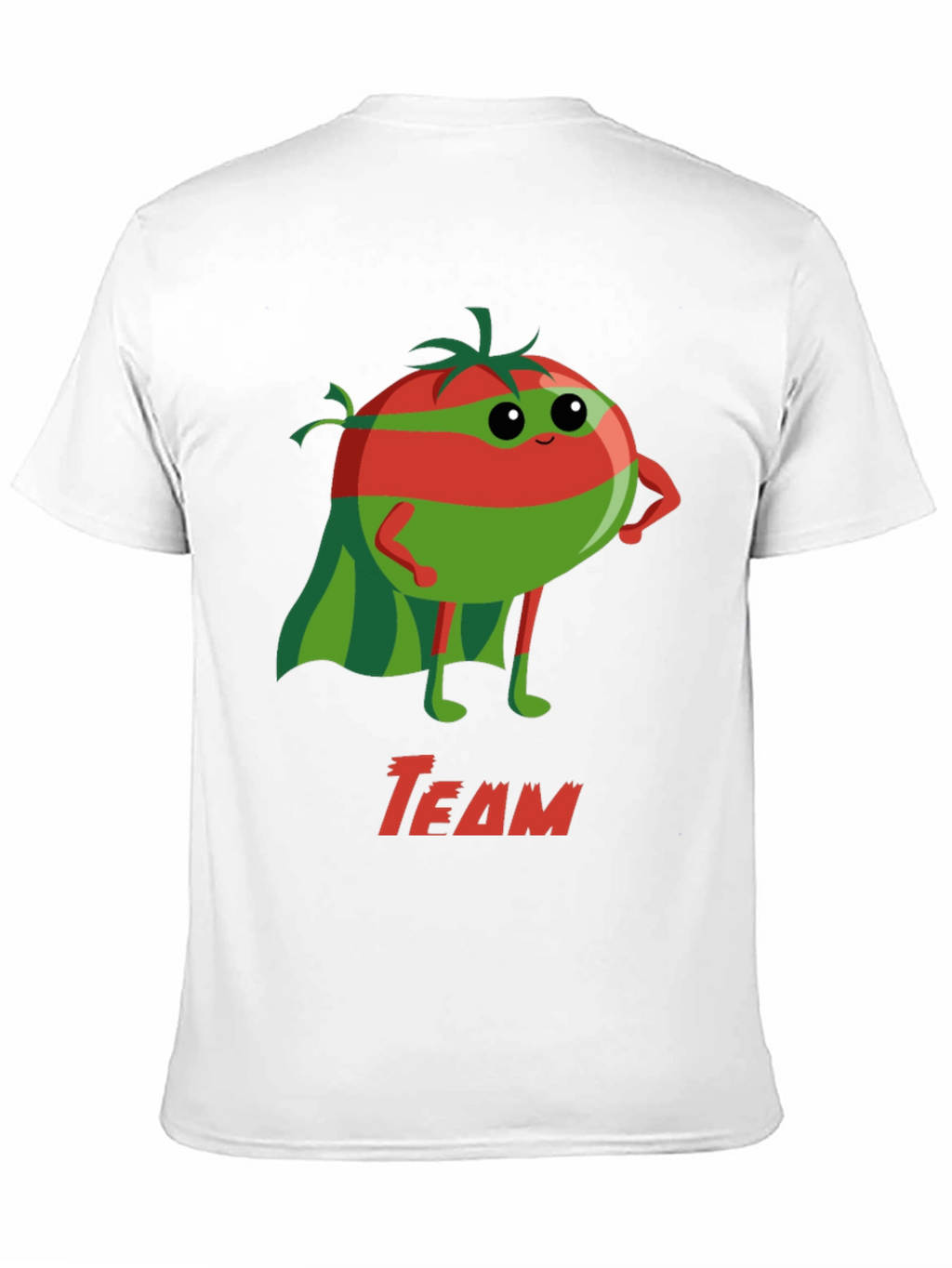 Team Tomato Superhero Graphic T-Shirt