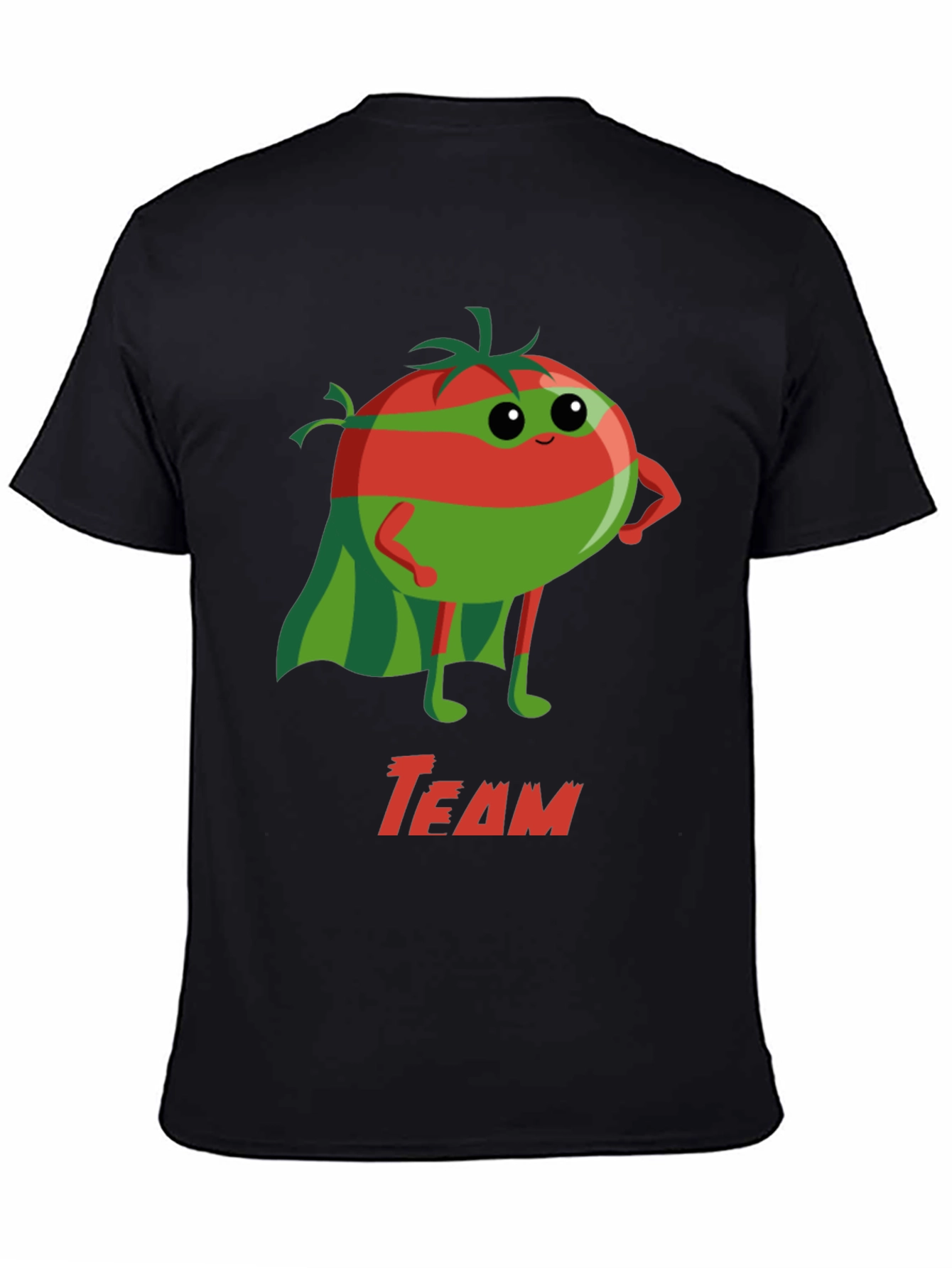 Team Tomato Superhero Graphic T-Shirt