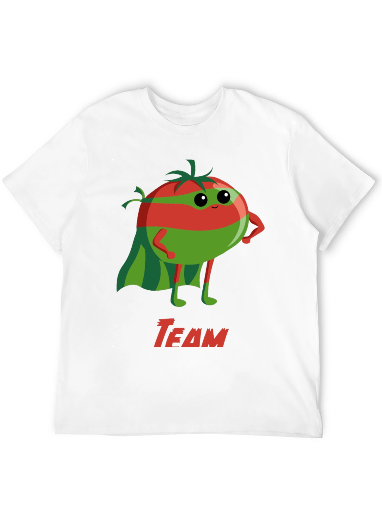 Team Tomato Superhero Graphic T-Shirt