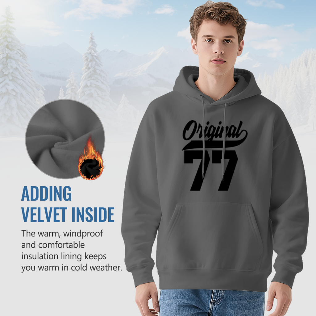"Original" Hoodie - Quote Typography Graphic Sweatshirt for Statement Makers