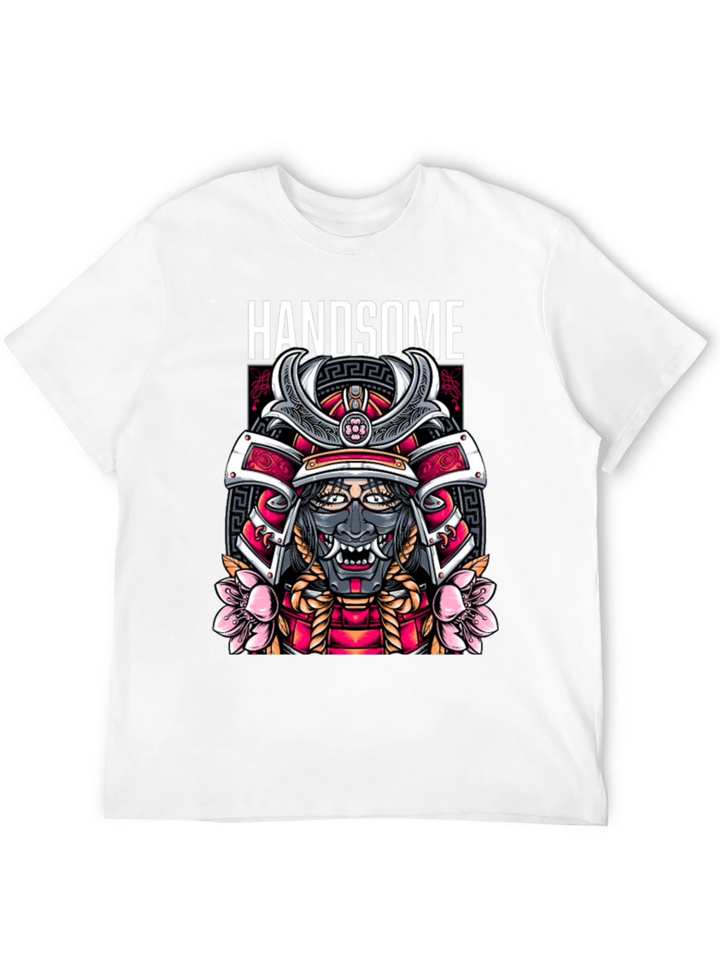 Handsome Samurai Graphic Tee - Urban Streetwear