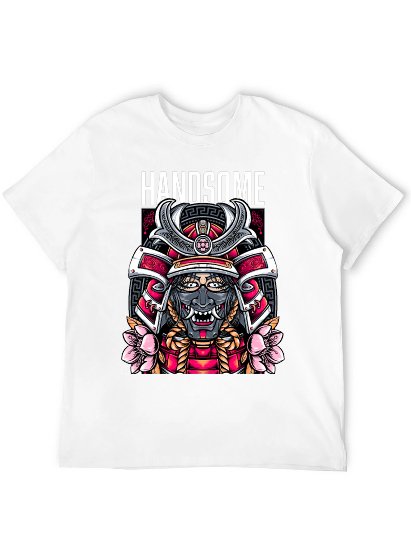 Handsome Samurai Graphic Tee - Urban Streetwear