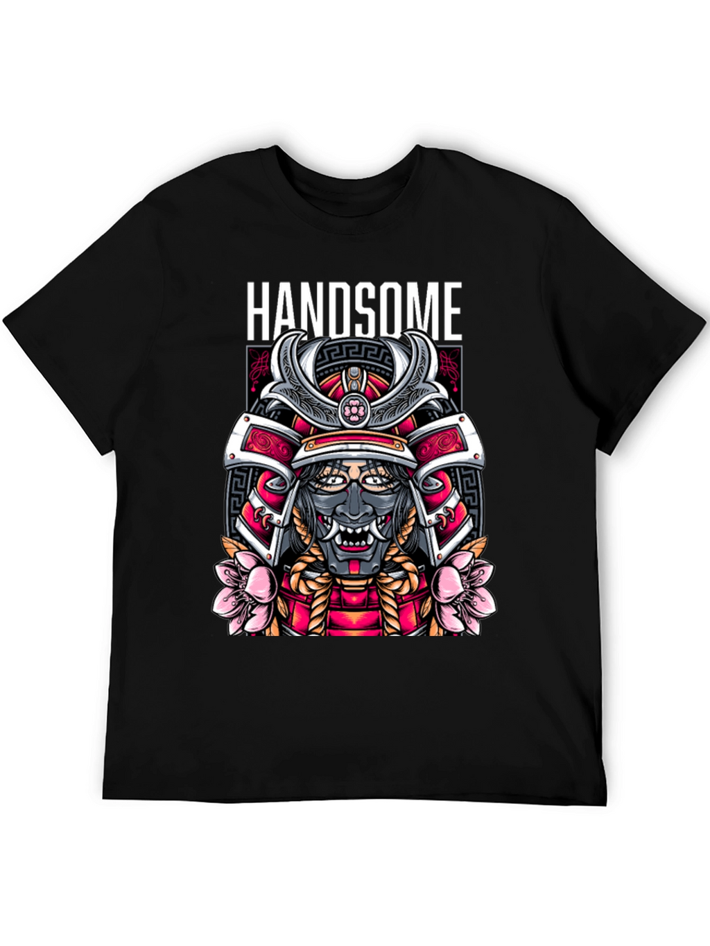 Handsome Samurai Graphic Tee - Urban Streetwear