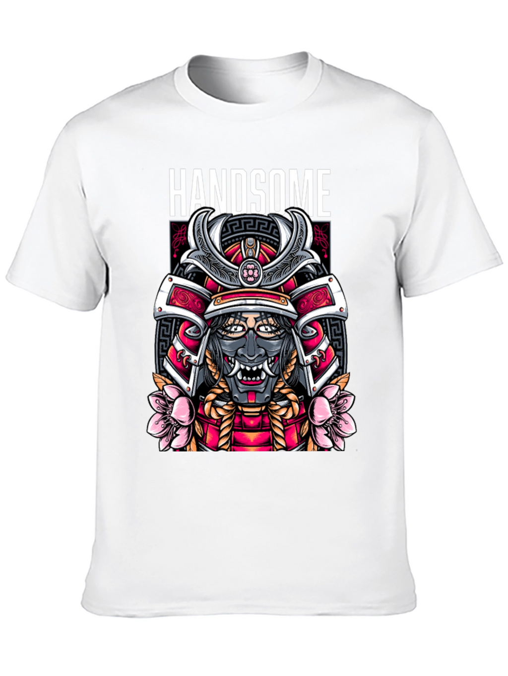 Handsome Samurai Graphic Tee - Urban Streetwear