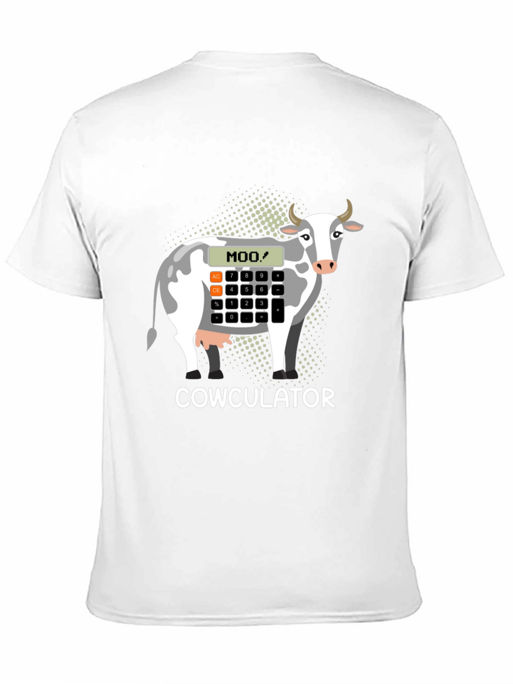 Cowculator T-Shirt - Funny Cow Calculator Design