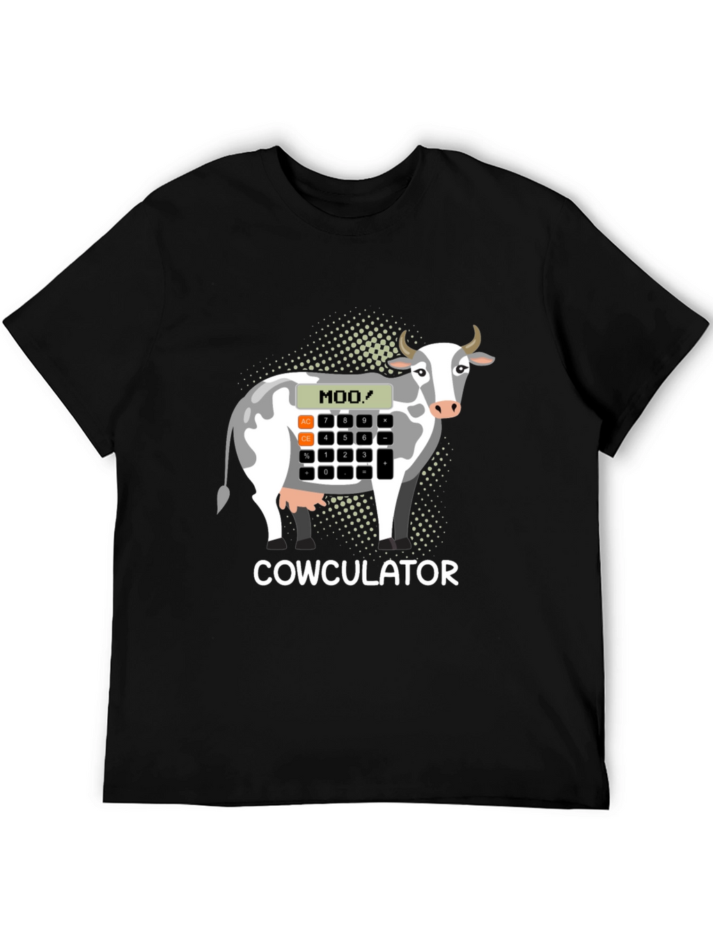 Cowculator T-Shirt - Funny Cow Calculator Design