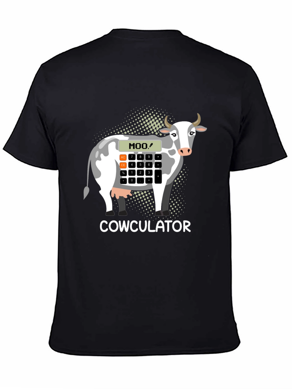Cowculator T-Shirt - Funny Cow Calculator Design
