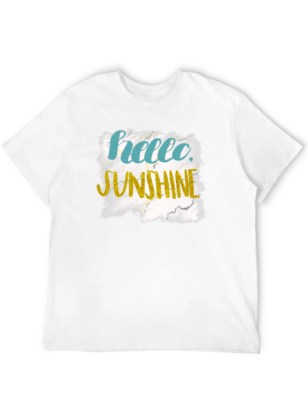 Hello Sunshine Graphic Tee - Black