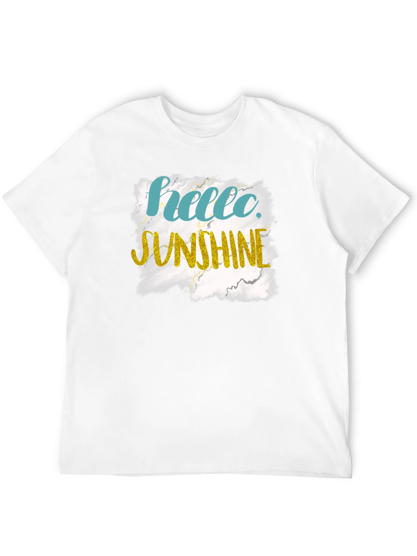 Hello Sunshine Graphic Tee - Black