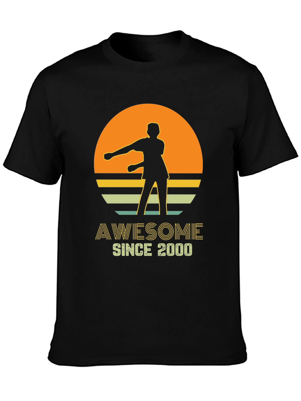 Awesome Since 2000 Retro Graphic Tee