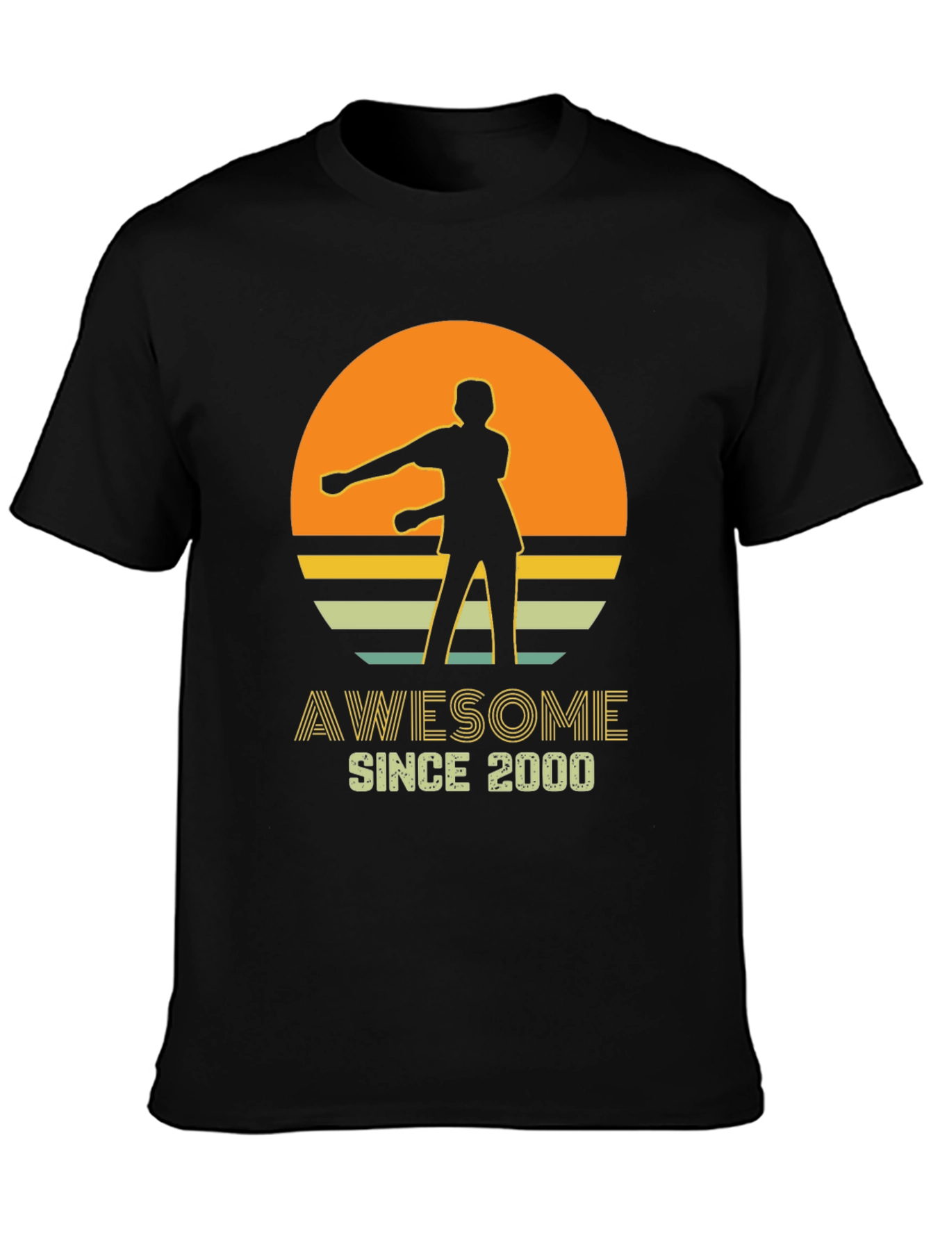 Awesome Since 2000 Retro Graphic Tee