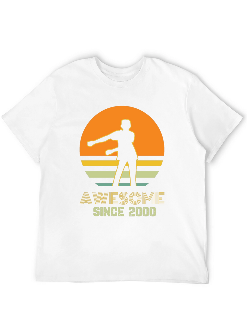 Awesome Since 2000 Retro Graphic Tee