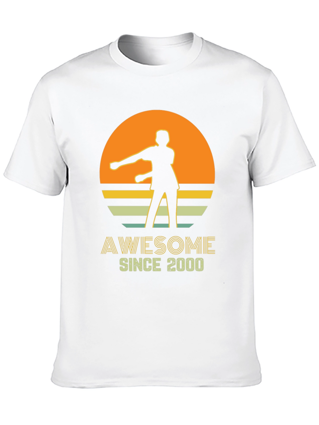 Awesome Since 2000 Retro Graphic Tee