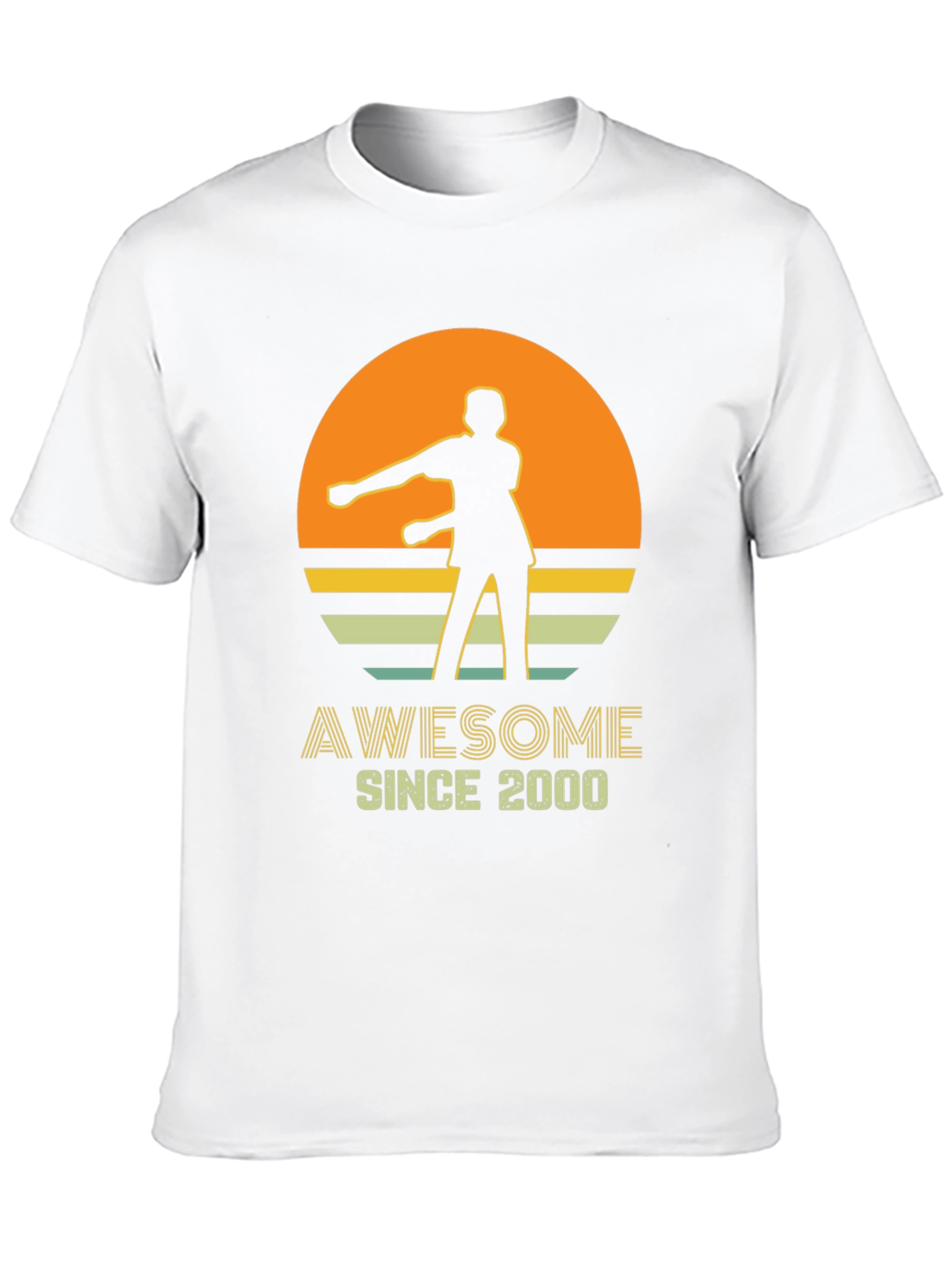 Awesome Since 2000 Retro Graphic Tee