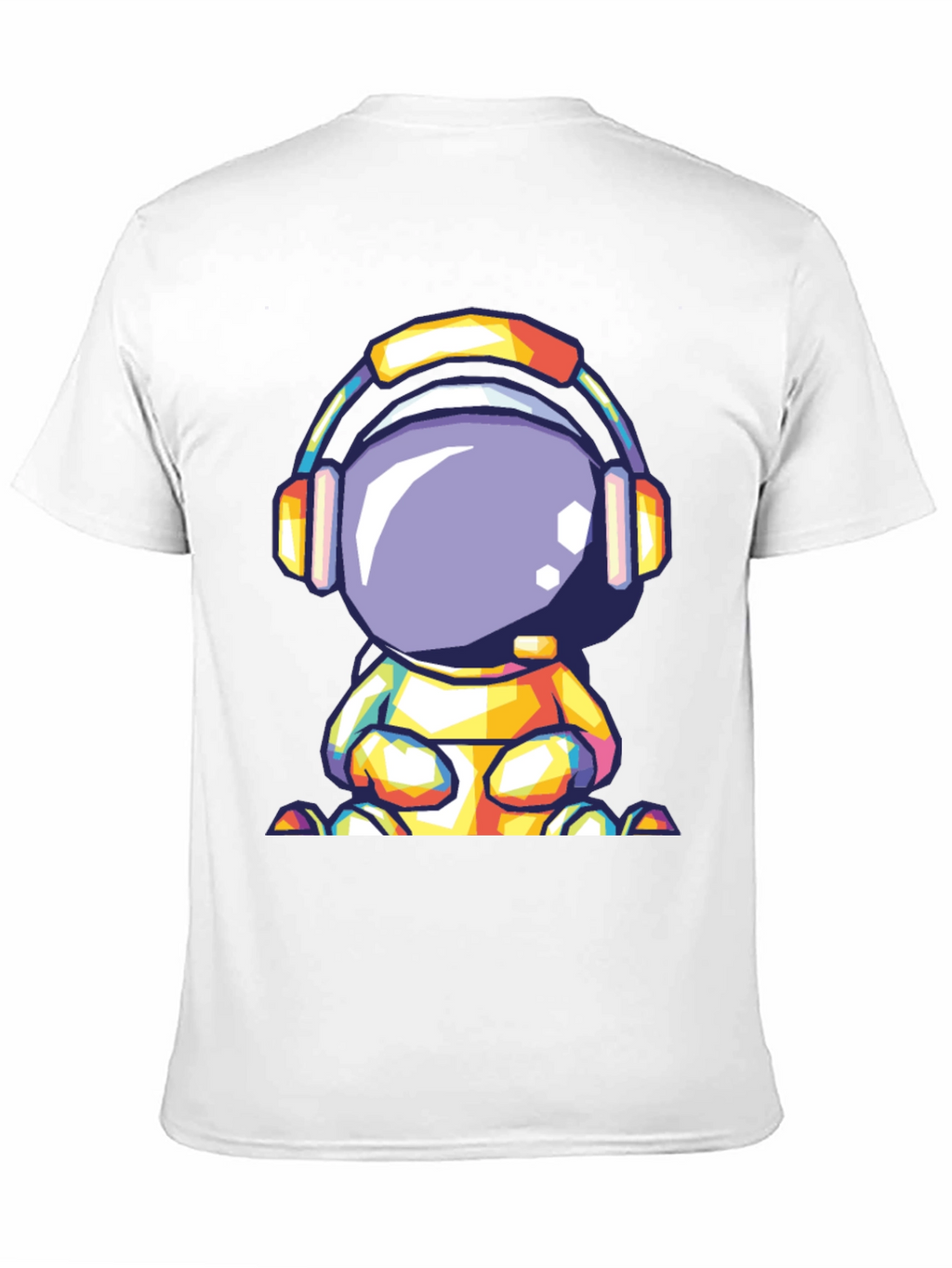 Astronaut Headphone Graphic Tee
