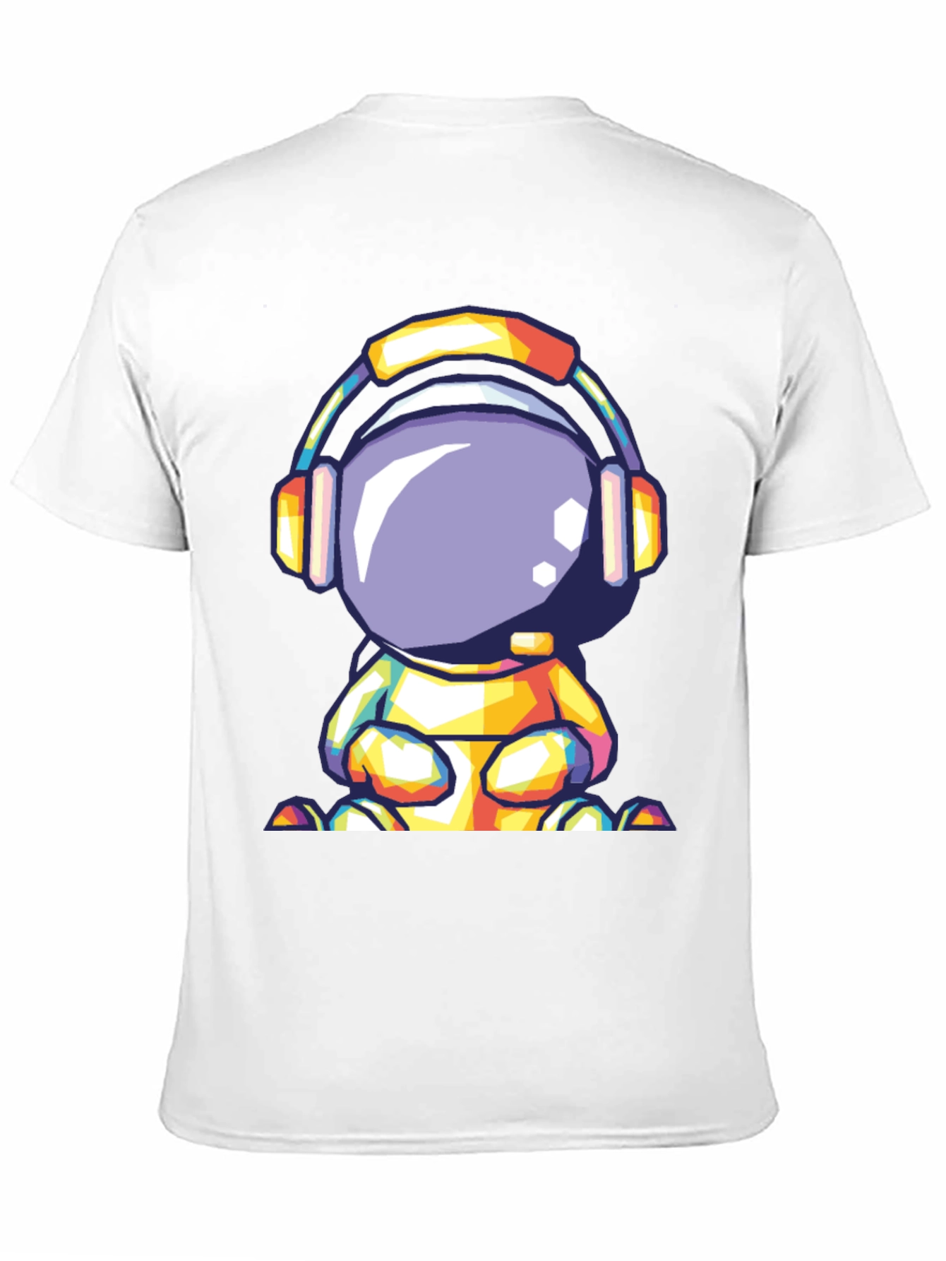 Astronaut Headphone Graphic Tee