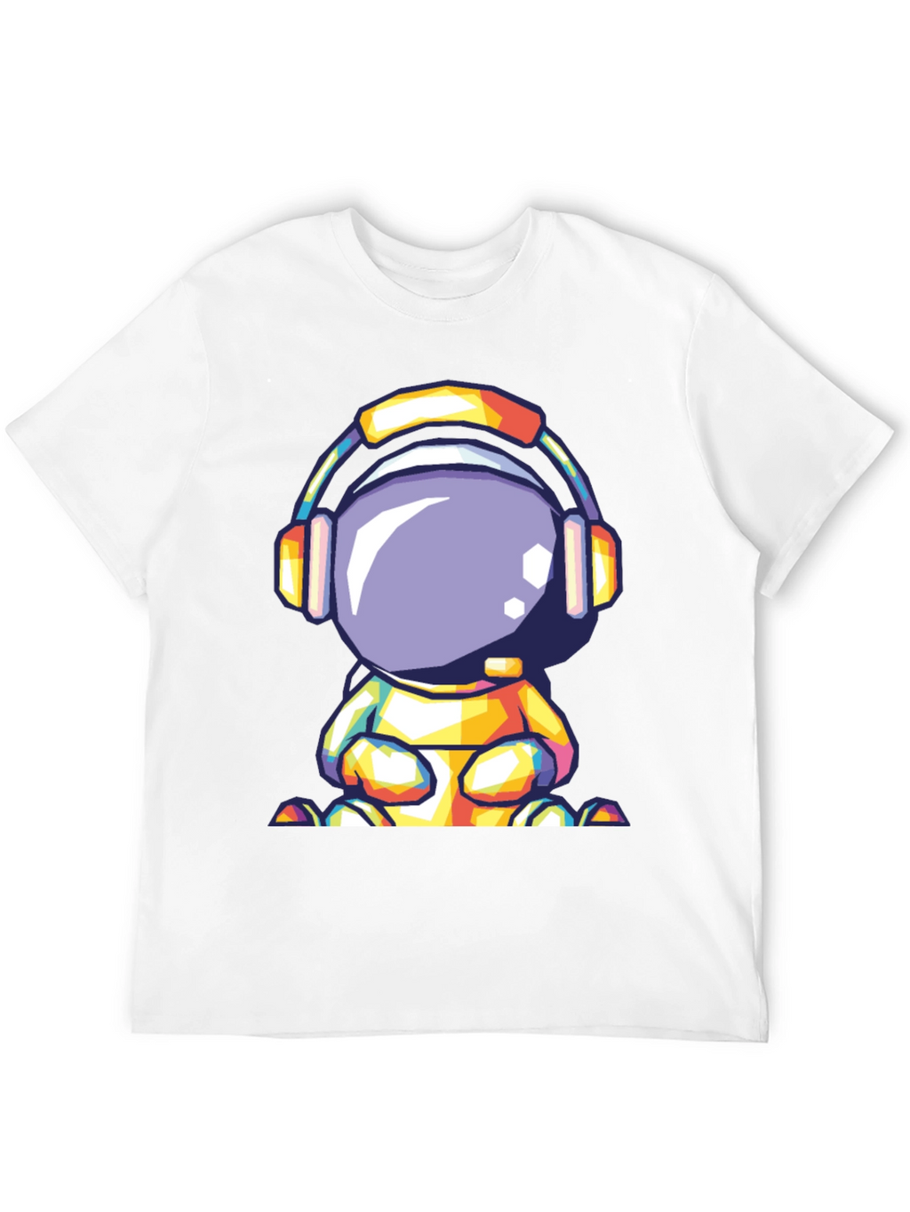 Astronaut Headphone Graphic Tee