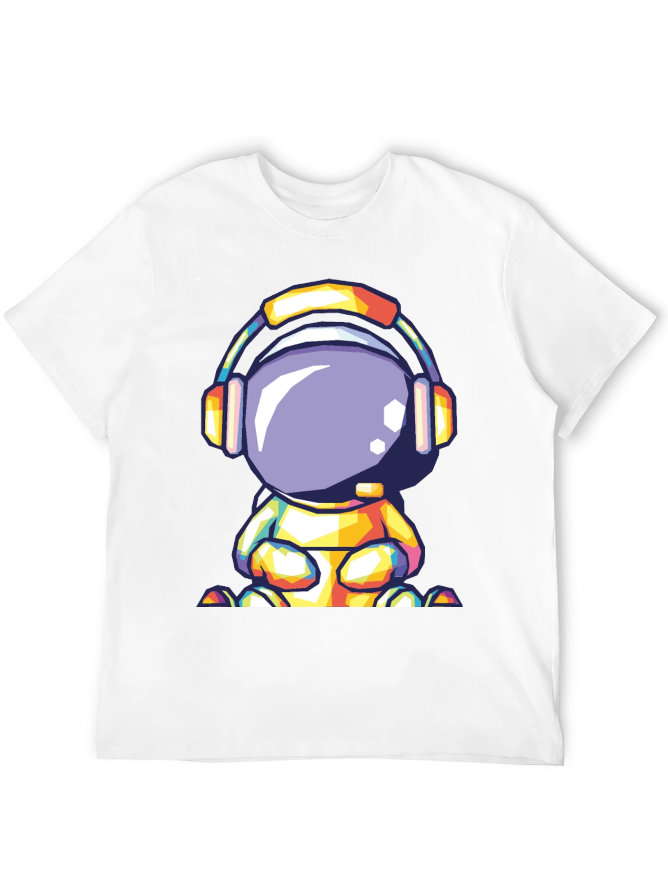Astronaut Headphone Graphic Tee