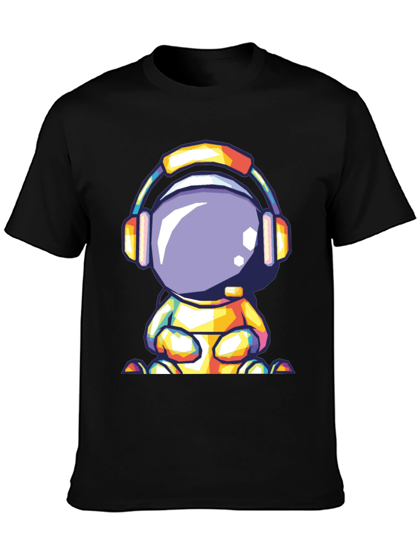 Astronaut Headphone Graphic Tee