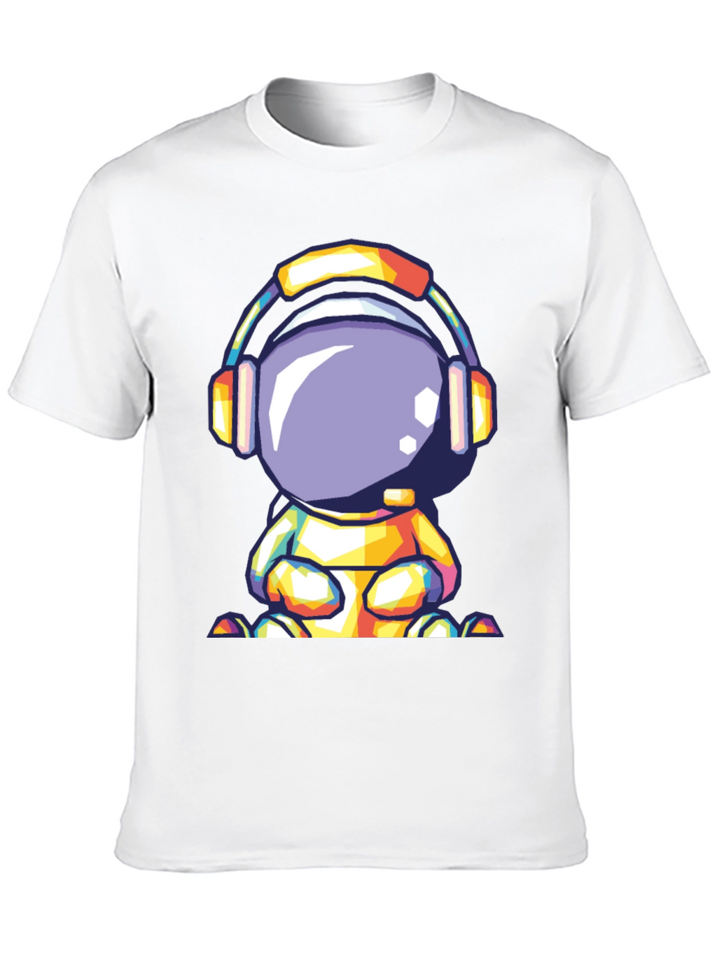 Astronaut Headphone Graphic Tee