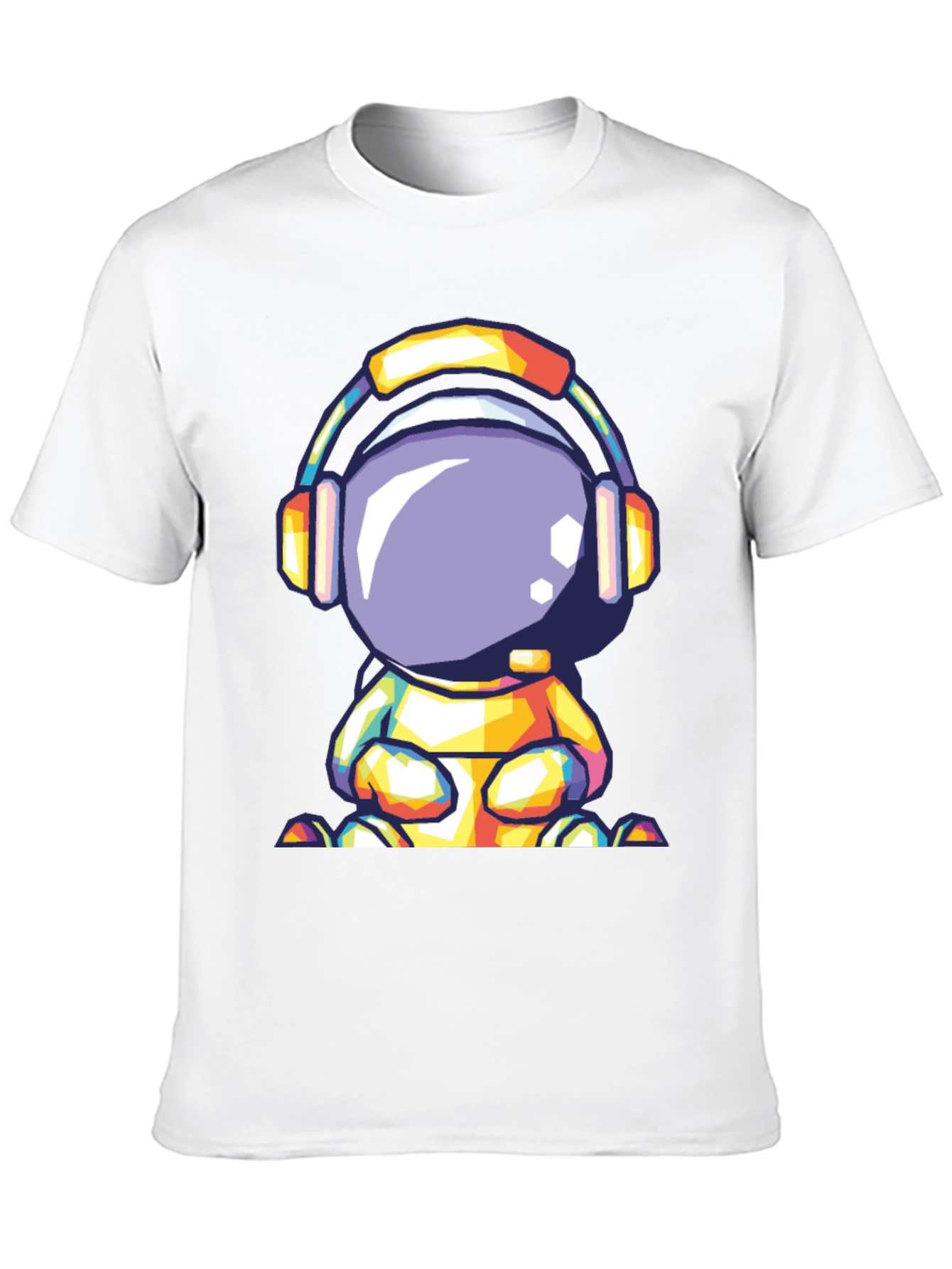 Astronaut Headphone Graphic Tee