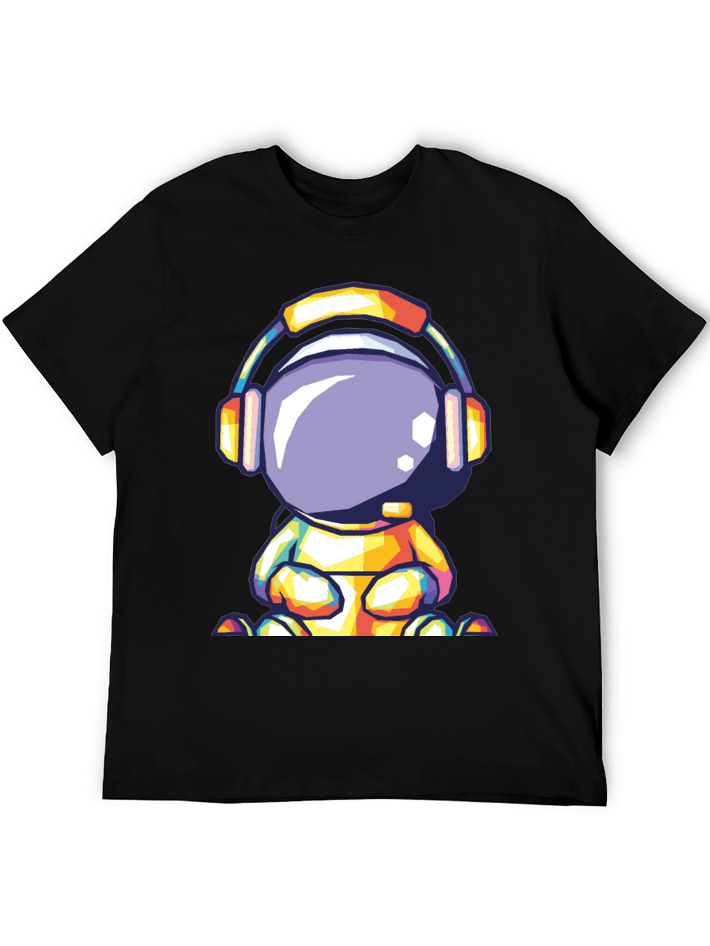 Astronaut Headphone Graphic Tee