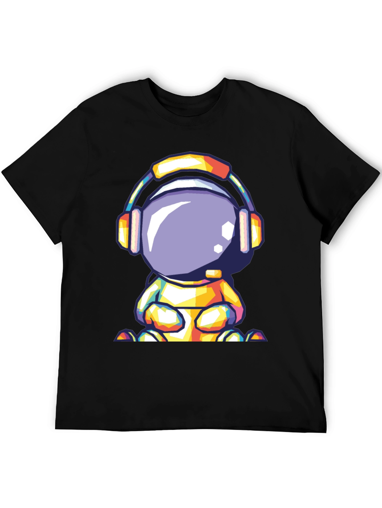 Astronaut Headphone Graphic Tee