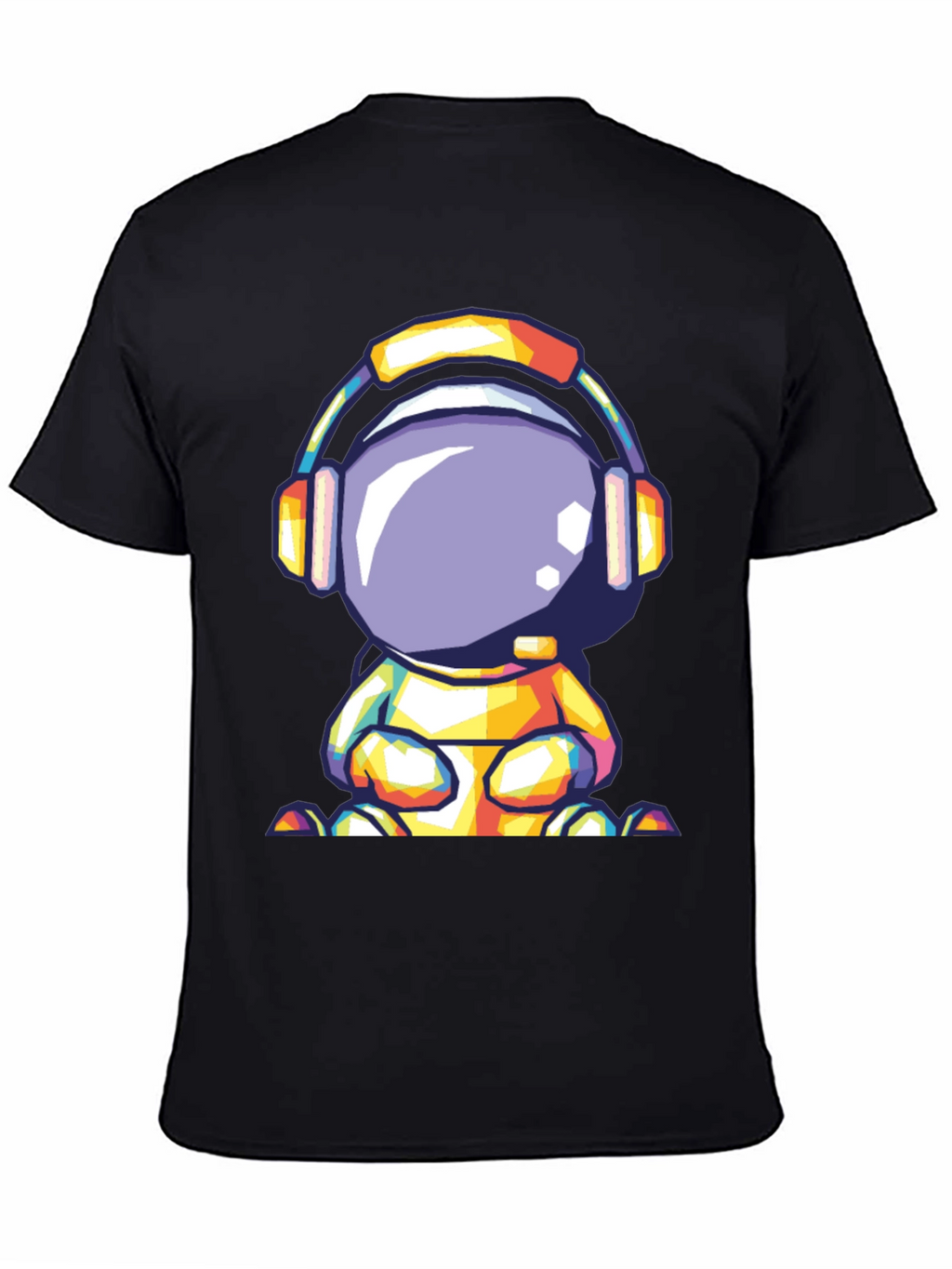 Astronaut Headphone Graphic Tee