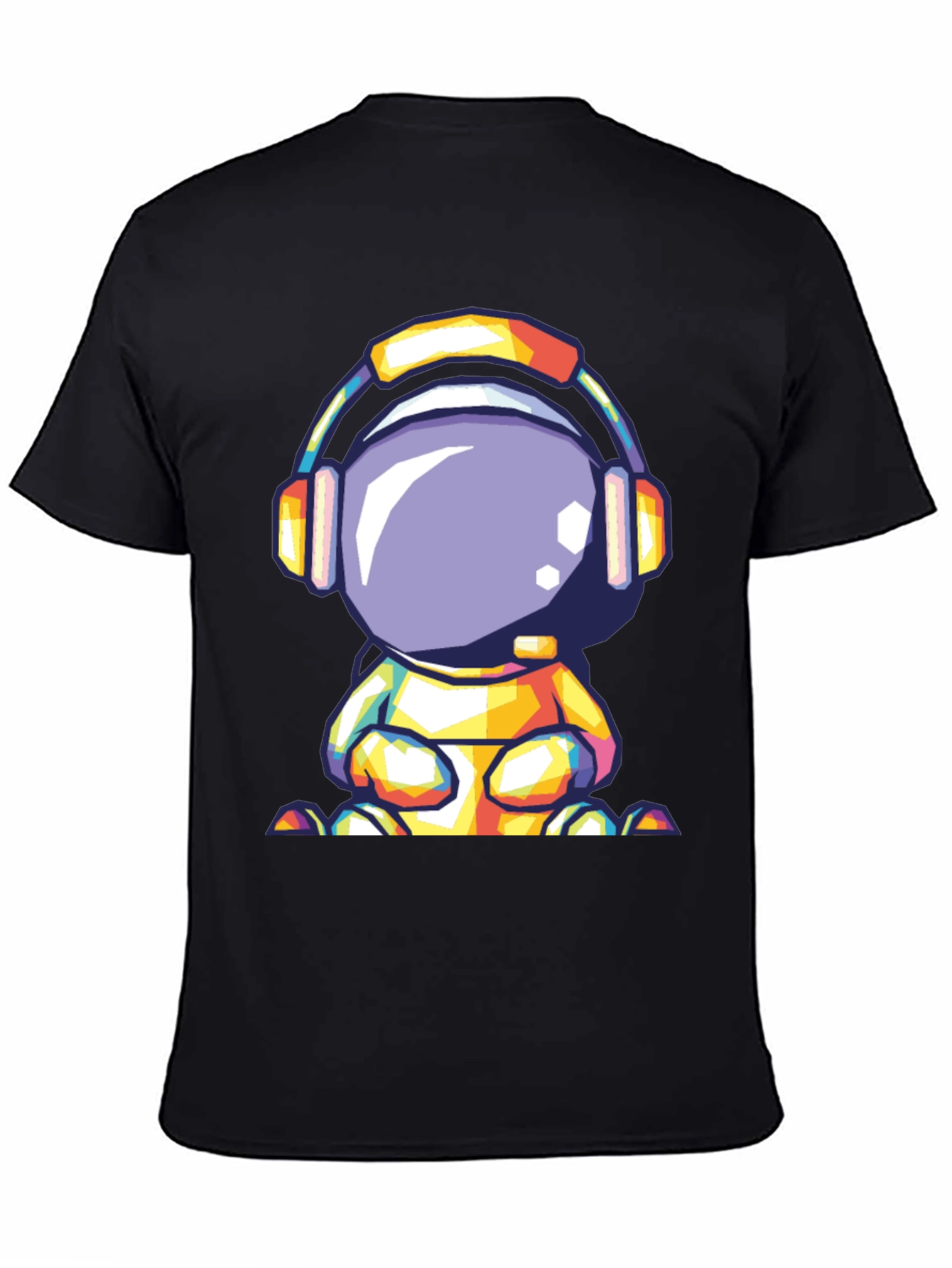 Astronaut Headphone Graphic Tee