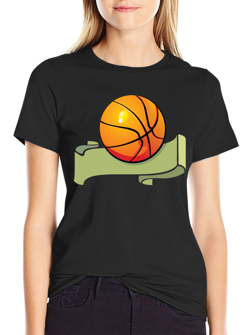 Basketball Graphic Tee - Casual Wear