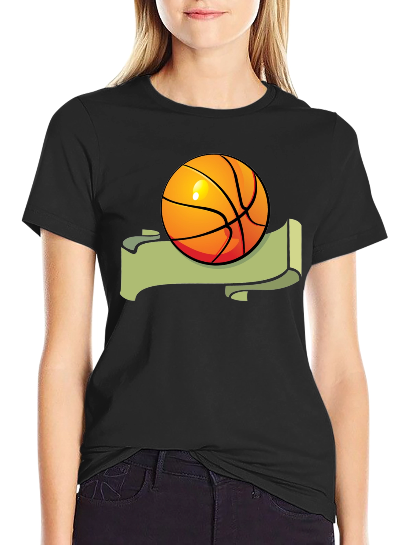 Basketball Graphic Tee - Casual Wear
