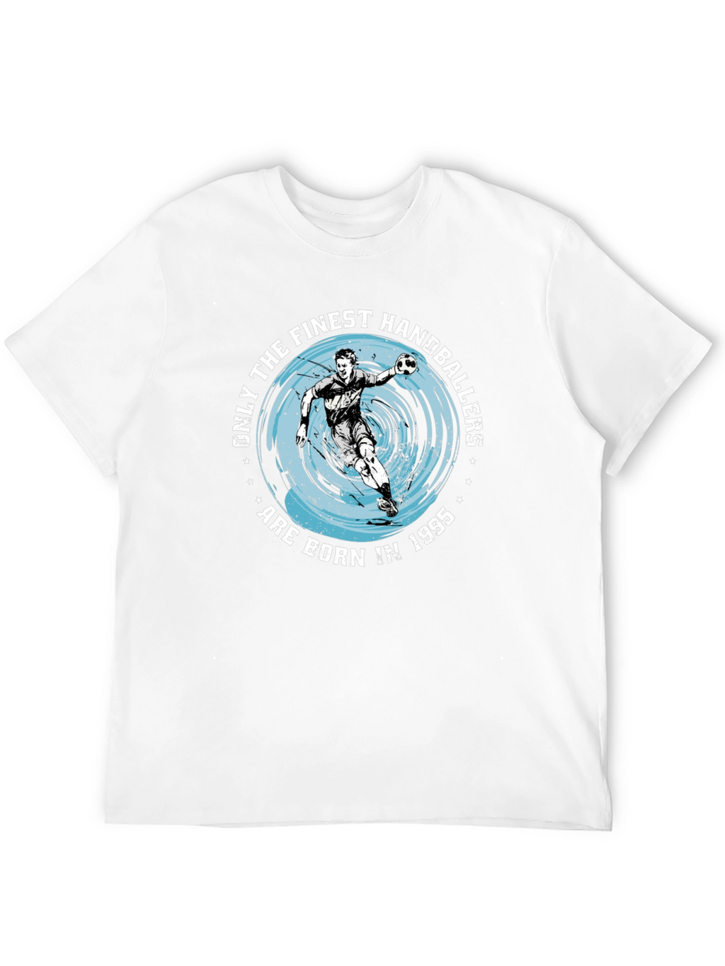 Handballer Born in 1995 Black T-Shirt