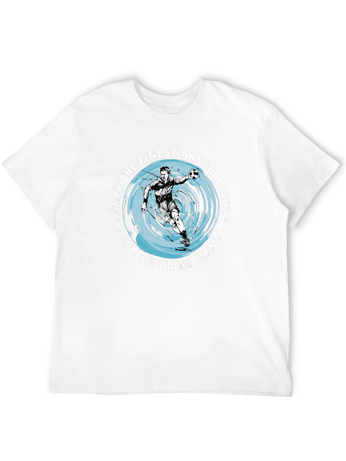 Handballer Born in 1995 Black T-Shirt