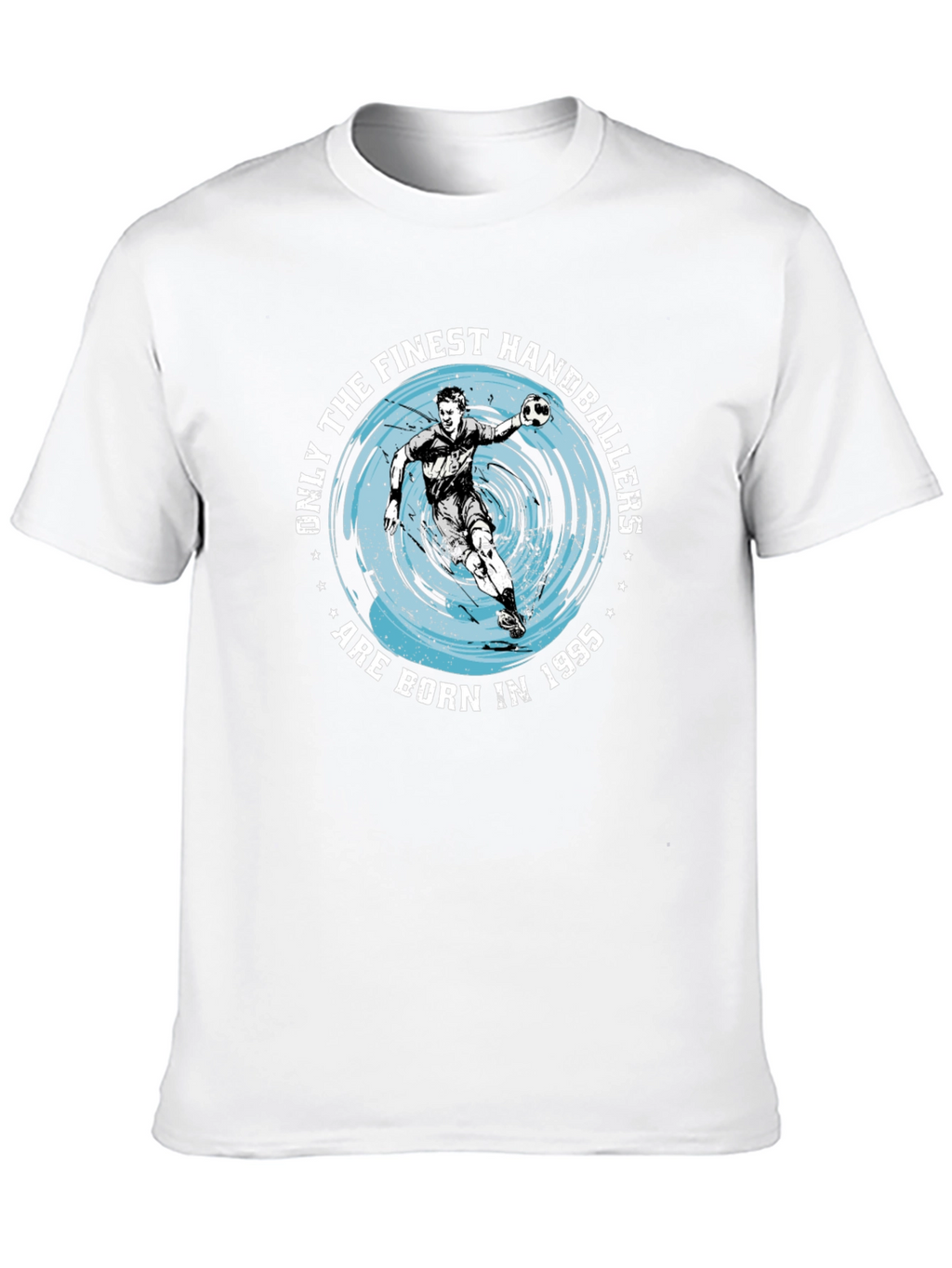 Handballer Born in 1995 Black T-Shirt