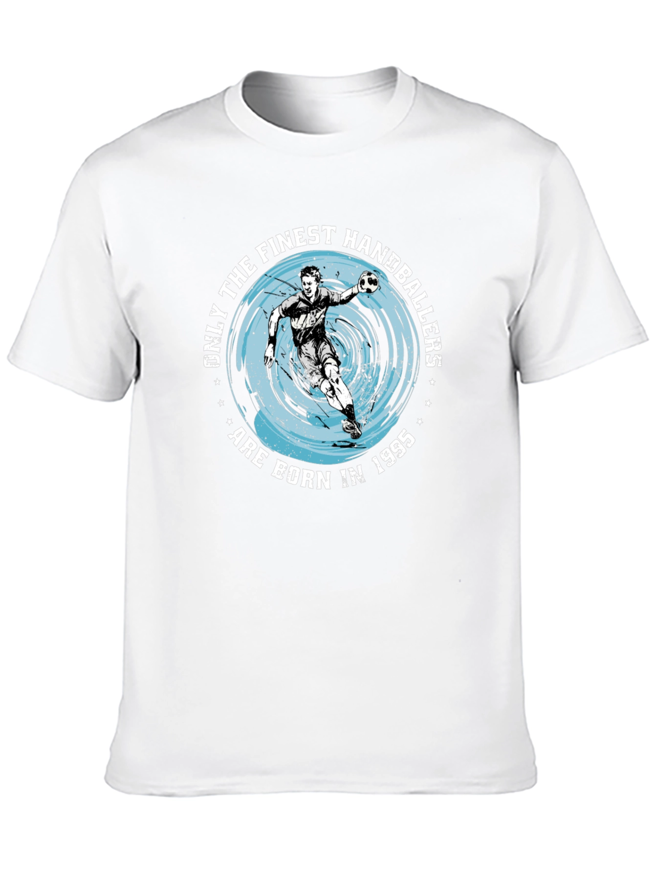 Handballer Born in 1995 Black T-Shirt
