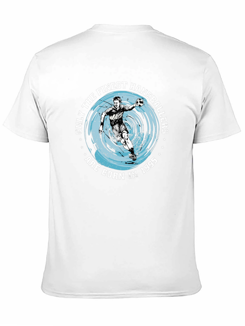 Handballer Born in 1995 Black T-Shirt