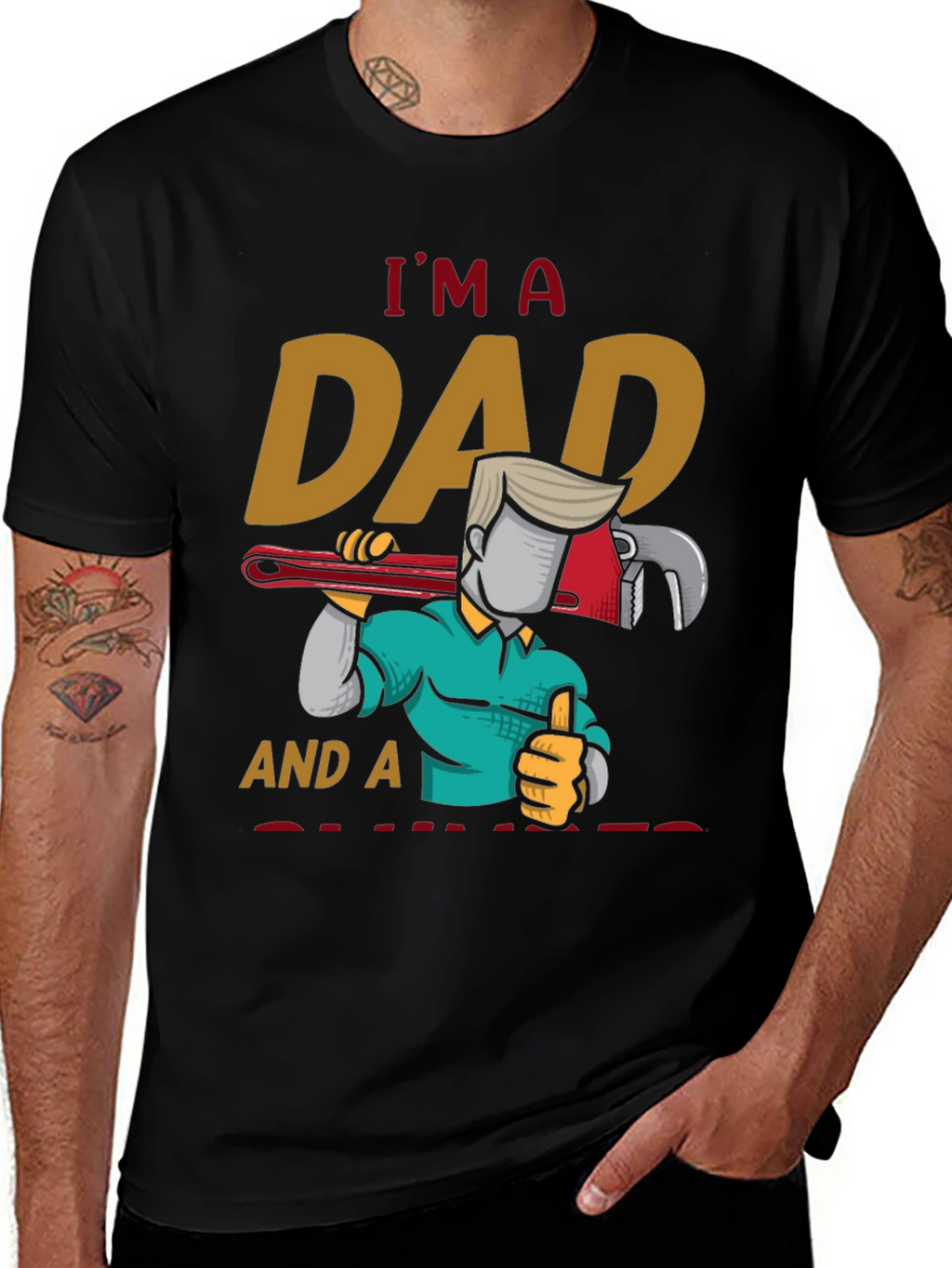 Im A Dad And A Plumber T-Shirt