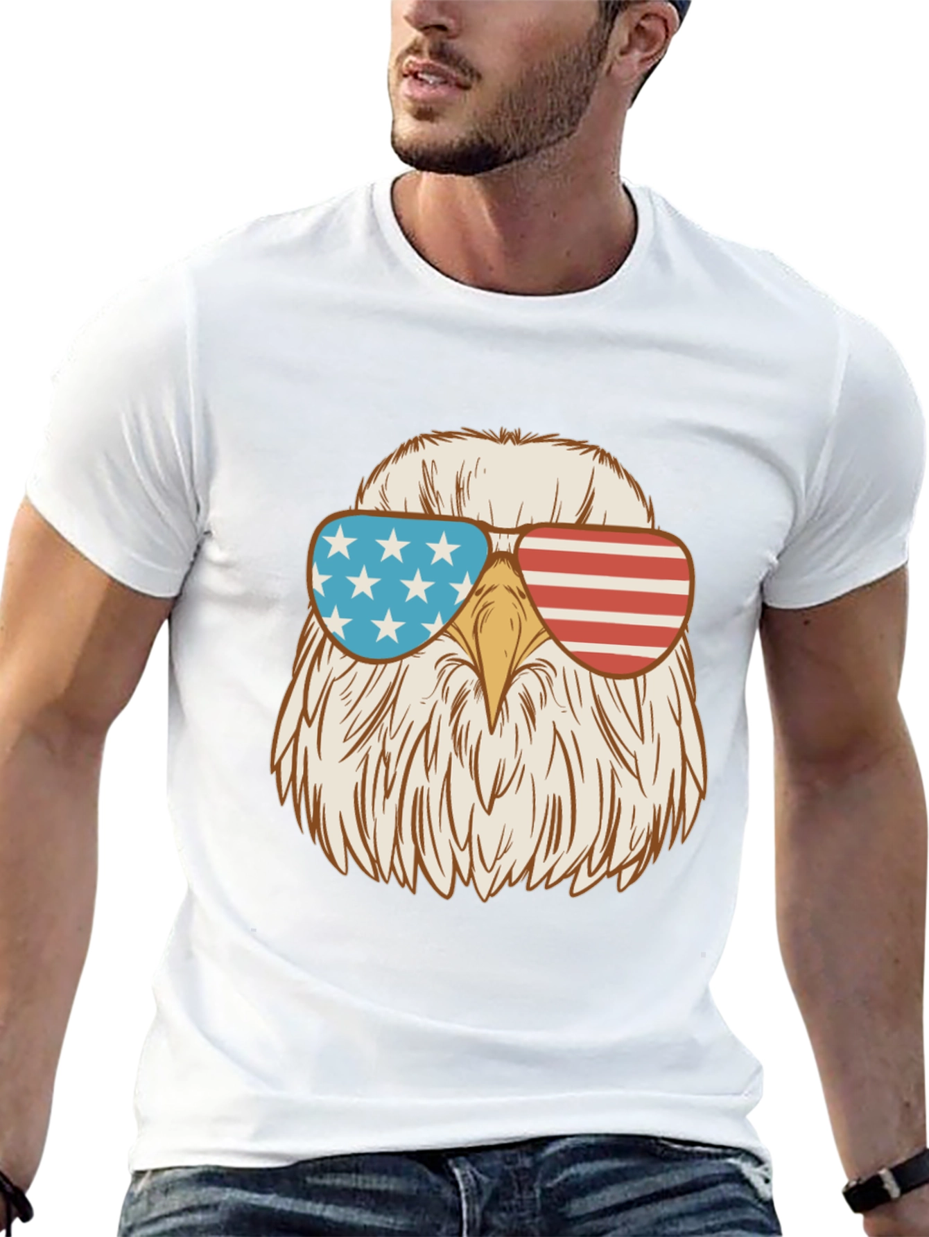 American Eagle Sunglasses Graphic Tee