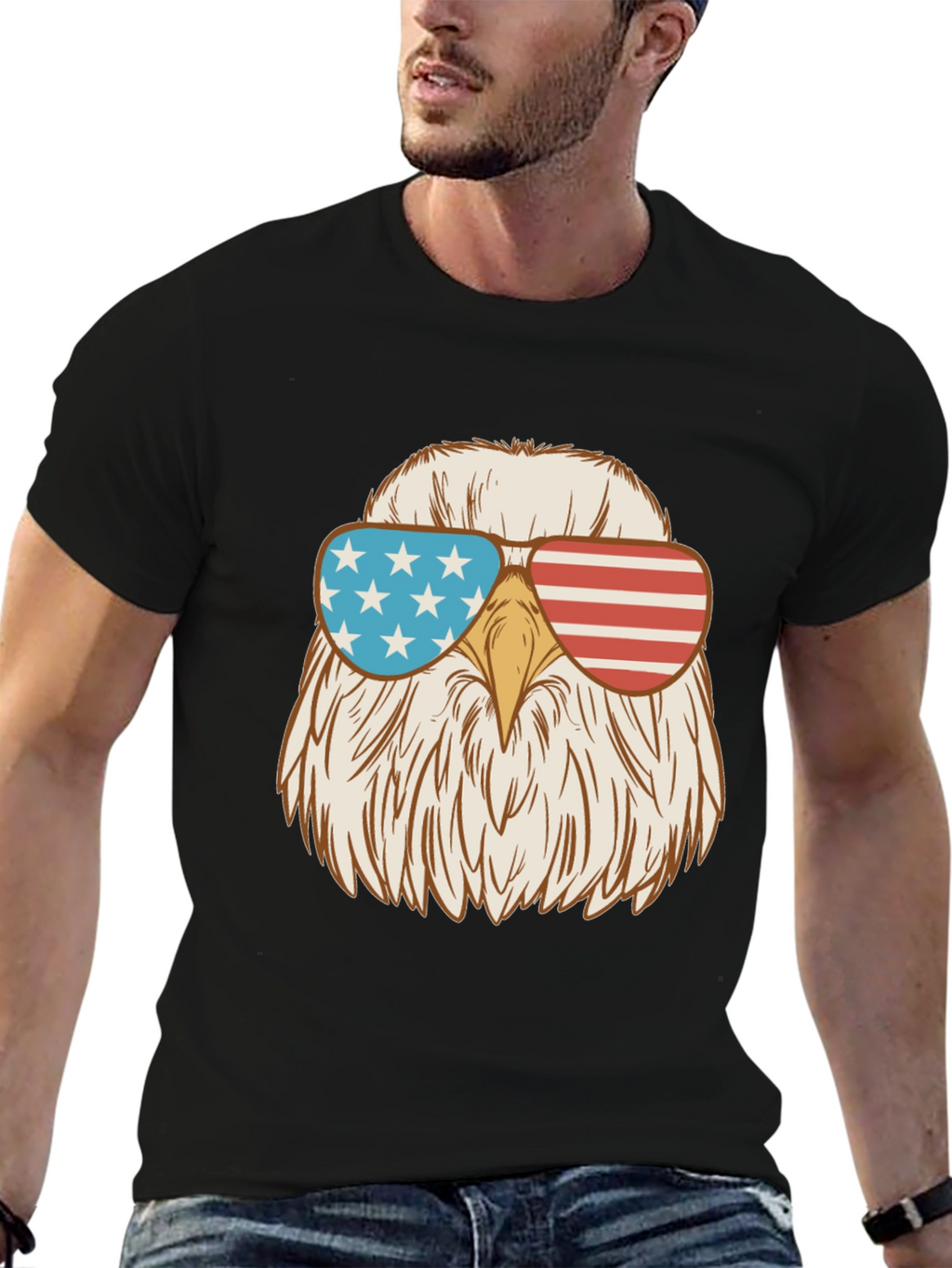 American Eagle Sunglasses Graphic Tee