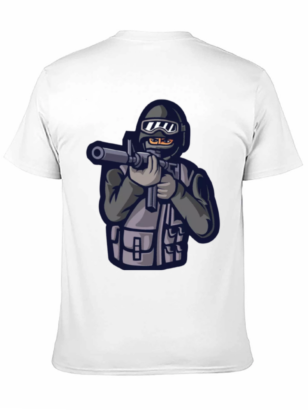 SWAT Team Graphic Black T-Shirt