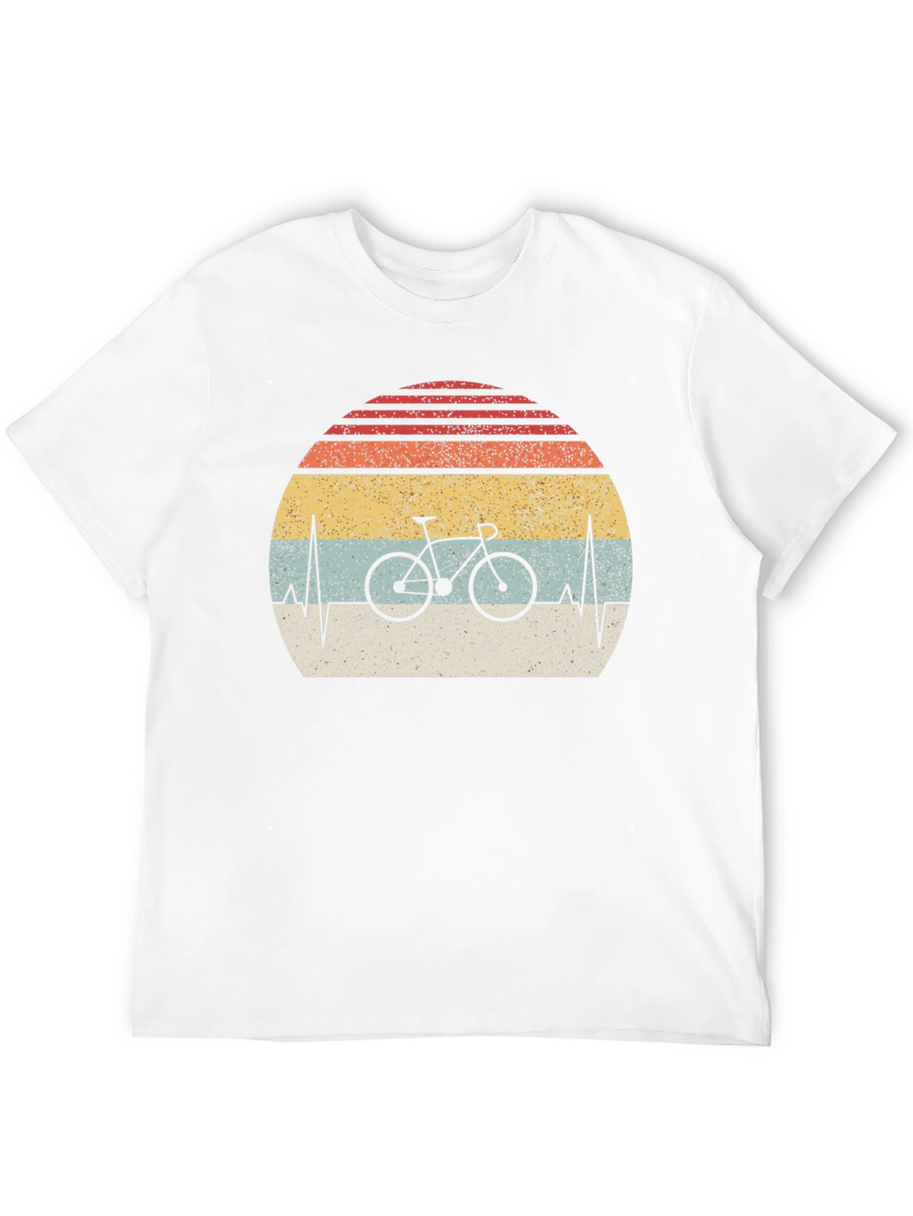 Retro Bicycle Heartbeat T-Shirt