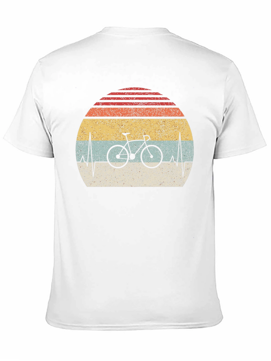 Retro Bicycle Heartbeat T-Shirt