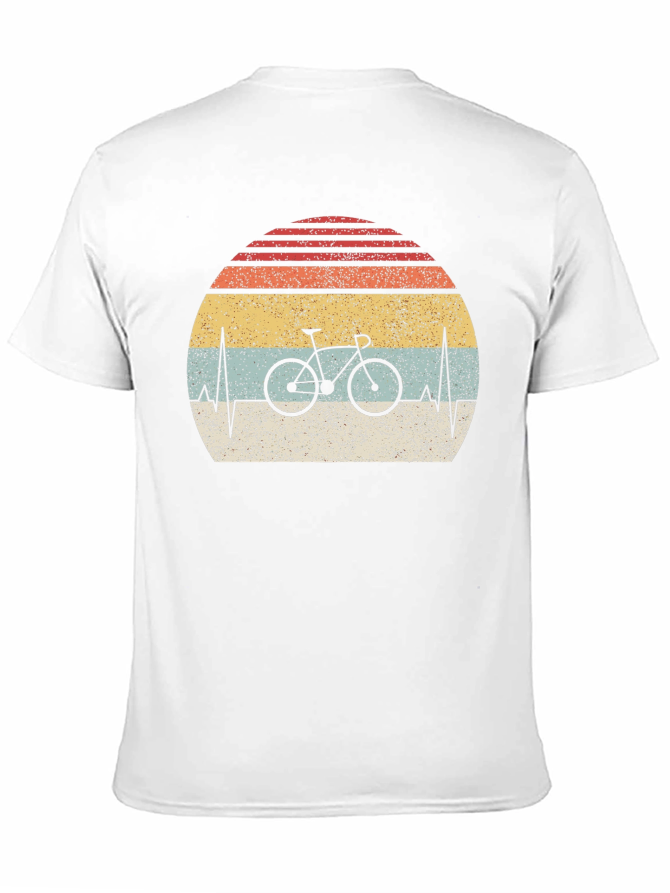 Retro Bicycle Heartbeat T-Shirt